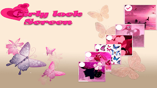 Girly Lock Screen پوسٹر