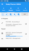 Study Planner UNISA تصوير الشاشة 3
