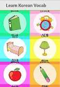 Learn Korean Vocabulary Ekran Görüntüsü 1