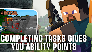 Skillcraft mod skills mcpe screenshot 1
