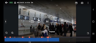 برنامه‌نما QVR Pro Client عکس از صفحه