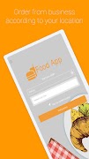 Ordering Food App poster