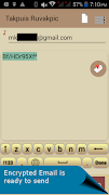 7 Schermata Latebra cryptographic app