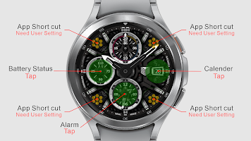 IWF Alluring II watch face for captura de pantalla 1