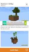 برنامه‌نما Skyblock Maps For MCPE عکس از صفحه