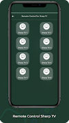 برنامه‌نما Sharp TV Remote Controller عکس از صفحه