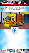 Bussid Truck Canter Bos Muda 스크린샷 5