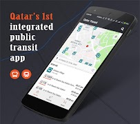 Qatar Transit - Bus, Metro, Times, Maps, Planner Poster