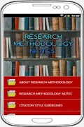 Research Methodology Notes Cartaz