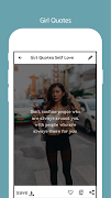 Girl Quote syot layar 2