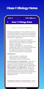 Class 11 Biology Notes captura de pantalla 2