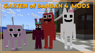 Mod Garten of Banban 4 MCPE screenshot 1