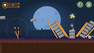 Angry Zombies 2D ภาพหน้าจอ 1