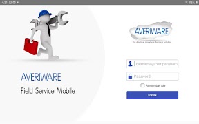 برنامه‌نما Averiware Field Services APP عکس از صفحه