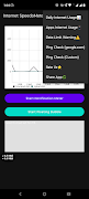 برنامه‌نما Internet Speedometer عکس از صفحه