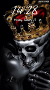 Skull 3D Pattern Lock Screen screenshot 3
