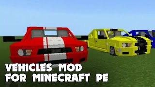 Vehicles Mod for Minecraft PE syot layar 7