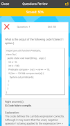 Java 8 Certification Exam स्क्रीनशॉट 2