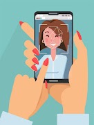 Face Lock Screen Prank syot layar 2