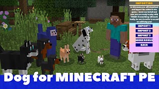 Dog Mod for Minecraft PE 截图 1