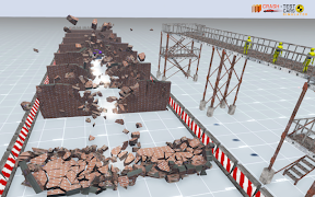 Car Crash Test Skyline captura de pantalla 3