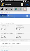 3 Schermata Console, Admob, Adsense Viewer