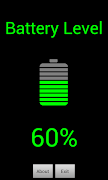 Battery Level captura de pantalla 1