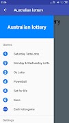 Australian lotto Oz Lotto Keno gönderen