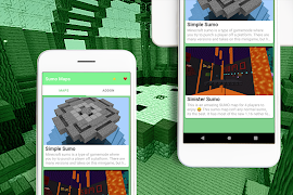 Poster Sumo Maps for Minecraft