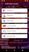 Traffic Signs Learning 스크린샷 2