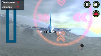 Flying Airplane Simulator تصوير الشاشة 6