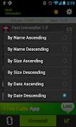 3 Schermata Fast Uninstaller