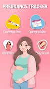 Pregnancy Tracker & Calculator plakat