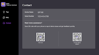 BenQ Projector Assistant ภาพหน้าจอ 2
