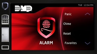 برنامه‌نما DMP Touchscreen عکس از صفحه