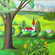 Desenho Paisagem imagem de tela 3