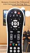 Remote Control for Videocon d2h SetTop Box syot layar 3