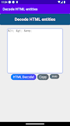HTML Entity Decoder & Decode Screenshot 4