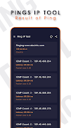 برنامه‌نما PingTools Network Utilities عکس از صفحه