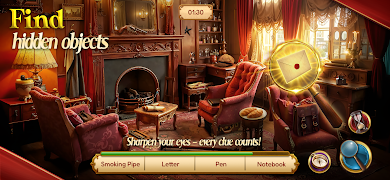 Sherlock Holmes Hidden Objects اسکرین شاٹ 1