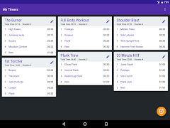برنامه‌نما Chrono List - Interval Timer عکس از صفحه