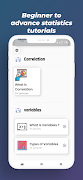برنامهنما Learn Statistics (Offline) عکس از صفحه