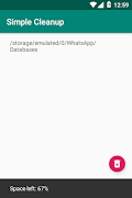 Simple Cleanup ภาพหน้าจอ 1