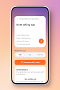 Vibecode - AI App Generator syot layar 1
