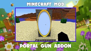 Portal Gun Mod for Minecraft captura de pantalla 3