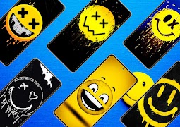 Preppy Smiley Face Wallpaper screenshot 1