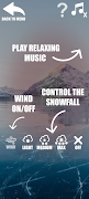 Snowfall simulator تصوير الشاشة 1