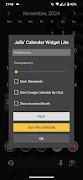 Julls' Calendar Widget Lite Ekran Görüntüsü 2