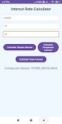 Interest Rate Calculator ảnh chụp màn hình 5