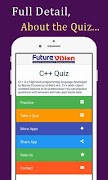C++ Quiz - 1000+ MCQ's questio captura de pantalla 1
